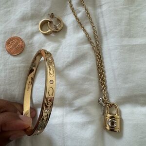 COPY - Coach Gold Jewelry Set